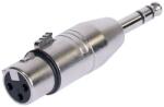 BST Adaptor Xlr Mama - Jack 6.35 Tata Stereo Metal (18-5576)