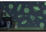 As Creation Tapet planete si nave spatiale fosforescente