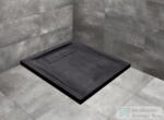 Radaway Doris C 80x80 műmárvány zuhanytálca, fekete DC8080-54 (DC8080-54)