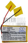 Microsoft LifeChat ZX-6000 series X808059-003 2007 3, 7V Li-Polymer 180mAh/0.67Wh Wireless Headset/Fülhallgató akkumulátor utángyártott (CS-ZX6000SL)