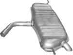 Polmo Volkswagen GOLF V PLUS 1.4 benzines 59 kW (2006-2008) hátsó kipufogódob Polmo utángyártott (OE: 1K6253609E)