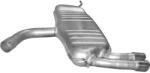 Polmo Audi A3 Ferdehátú 2.0 diesel 100-103 kW (2003-2008) hátsó kipufogódob Polmo utángyártott (OE: 1K6 253 609 M)