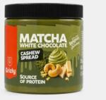 GRIZLY Cremă de caju Matcha & White Chocolate 250 g (Gmbk250)
