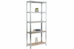 MAMUTEX Horganyzott fém állvány Mamutex Standard 200x80x30 cm - 5 polc, terhelhetőség 875 kg