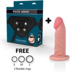 Rock Army Rock Army-Ham + Dildo Realist Tiger Densitate Dublă 14 cm