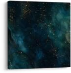 Dovido Tablou abstracție cosmică cu sclipiri - 30x30