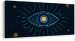 Dovido Tablou ochi cosmic strălucitor - 140x70