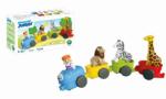 Playmobil - Junior Trenulet cu animale (PM72084)