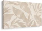 Dovido Tablou frunze tropicale bej delicate - 150x100