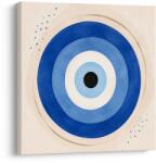 Dovido Tablou ochi talismanic albastru abstract - 30x30