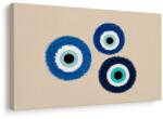 Dovido Tablou ochiuri albastre protectoare - 40x30