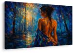 Dovido Tablou femeie în pădurea albastră - 60x40