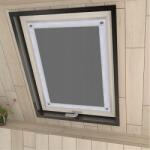  EuroHome Ablakredőny 100% Sötétítés fúrás nélkül szürke 96x120 cm (LX096120GY)