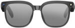 COLMI Ochelari fotocromatici smart COLMI M02S, Rama rotunda, Functii AI, Audio, Camera 8 MP / 1200p, 290mAh, Bluetooth 5.4, WiFi, Incarcare magnetica, Negru (M02S-PC)