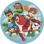 Dekora Foaie de napoletană comestibilă pentru tort - Paw Patrol Dino 20 cm