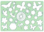 KOH-I-NOOR Sablon Koh-I-Noor Scrapbooking rét kontúr rajzolási minták (6014)