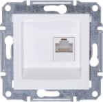 Schneider Electric Priza date RJ45 Cat6 UTP alba fara rama Asfora (EL0037904)