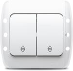 Elbi Intrerupator cap scara 10A alb, Zirve (EL0000049)