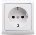 OVIVO priza schuko aparenta cu impamantare alba 16a nivo (EL0044361)
