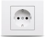 OVIVO Priza Schuko cu impamantare 16A alb Grano (EL0044231)