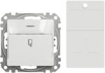 Schneider Electric intrerupator cu cartela hotelier 10ax alb sedna design (EL0075626)