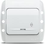 Elbi Intrerupator cap scara cu led 10a alb zirve (EL0000048)