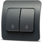 Elbi Intrerupator cap scara 10A antracit Jazz (EL0072920)