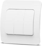 Elbi Intrerupator triplu 10A alb Jazz (EL0072827)