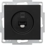 LEZARD Priza date 1xRJ45 Cat6e negru Vesna (EL0090485)