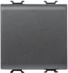 Gewiss Intrerupator simplu 2 module 16AX negru satinat (EL0044465)