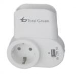 Total Green Incarcator USB cu suport telefon 1A (EL0028785)