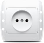Elbi Priza fara contact de protectie 16A alba Zirve (EL0000054)