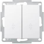 LEZARD Intrerupator cap scara dublu 10A alb Vesna (EL0090455)
