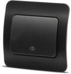 Elbi Intrerupator cruce 10A negru mat Jazz (EL0072902)