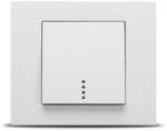 OVIVO intrerupator simplu cu led mina alb 10a 250v (EL0044301)