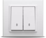 OVIVO Intrerupator dublu cap scara alb Mina (EL0044296)