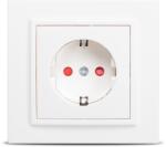 Elbi Priza Schuko 16A alba Zena cu protectie copii (EL0011941)