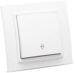 Elbi Intrerupator cap scara 10A alb mat Zena (EL0072963)