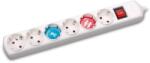 Inlet Grup 6 prize cu impamantare si intrerupator (EL0037356)