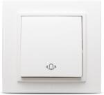 Elbi Intrerupator sonerie 10A alb incastrat Zena (EL0011927)