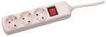 Inlet Prelungitor 5 m 3 prize cu impamantare si intrerupator (EL0037347)