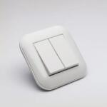 OVIVO Comutator dublu alb Loft (EL0057101)