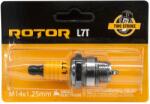 ROTOR Bujie de aprindere pentru motoare in doi timpi ROTOR L7T, 1 electrod, filet M14 × 1, 25 mm, bax 10 bucati (18549)