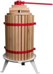 ROTOR Presa manuala pentru fructe ROTOR FP-40, 40 L, cuva Ø34, 8 cm, lemn masiv de stejar, fonta si otel (18456)
