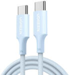 UGREEN Cablu USB 2.0 USB-C Masculin - USB-C 100W PD Albastru 2m 340573 (340573)