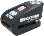 Oxford Antifurt moto/blocator disc cu alarma Oxford Alpha XA14, negru (LK218)