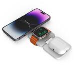 CubeNest Încărcător pliabil magnetic wireless 3 în 1 E310 alb (3117)