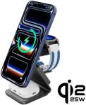 CubeNest Qi2.2 Încărcător magnetic wireless 3 în 1 SQ314 Pro Garmin Watch (3137)