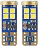 AMiO Set 2 becuri auto T10 Canbus 12SMD 2835 T10e (W5W) Alb 12V/24V (AX_01636)