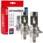AMiO Set becuri LED seria H25 CANBUS H4 H19 12V 36W AMIO-04711 (AX_04711)